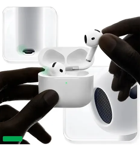 Imagem do produto Fone Ouvido Bluetooth 5.4 Sem Fio Estojo De Carregamento Anti Ruido A Prova Dagua Compatível Com Ios Samsung Galaxy Android Tws Wireless Air Premium Microfone Touch Marca Pro Phone See