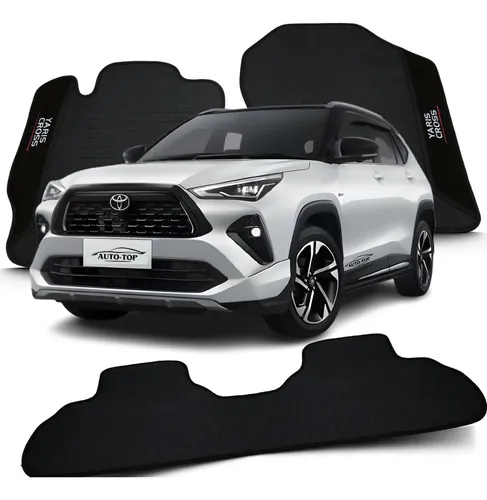 Imagem do produto Jogo Tapete Borracha P/ Novo Yaris Cross 2026 2027 Em Diante Preto