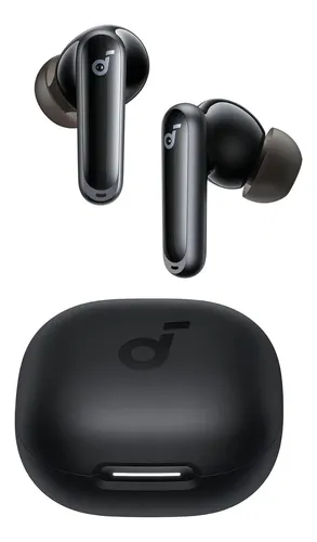 Imagem do produto Fone de Ouvido Bluetooth 5.3 soundcore P40i da Anker, Cancelamento de Ruído Adaptativo, Graves Poderosos, 60H de Reprodução, Resistência à Água, IPX5 Resistência à Água, Carregamento Sem Fio, Preto