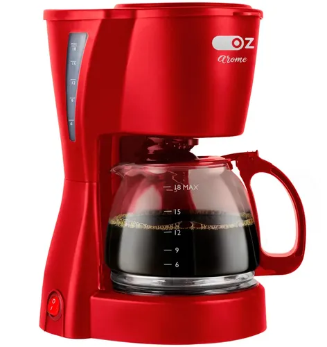Imagem do produto Cafeteira Elétrica Jarra Vidro Filtro Permanente Capacidade 18 Xicaras Sistema Corta Pingos Arome Ca3200 Oz